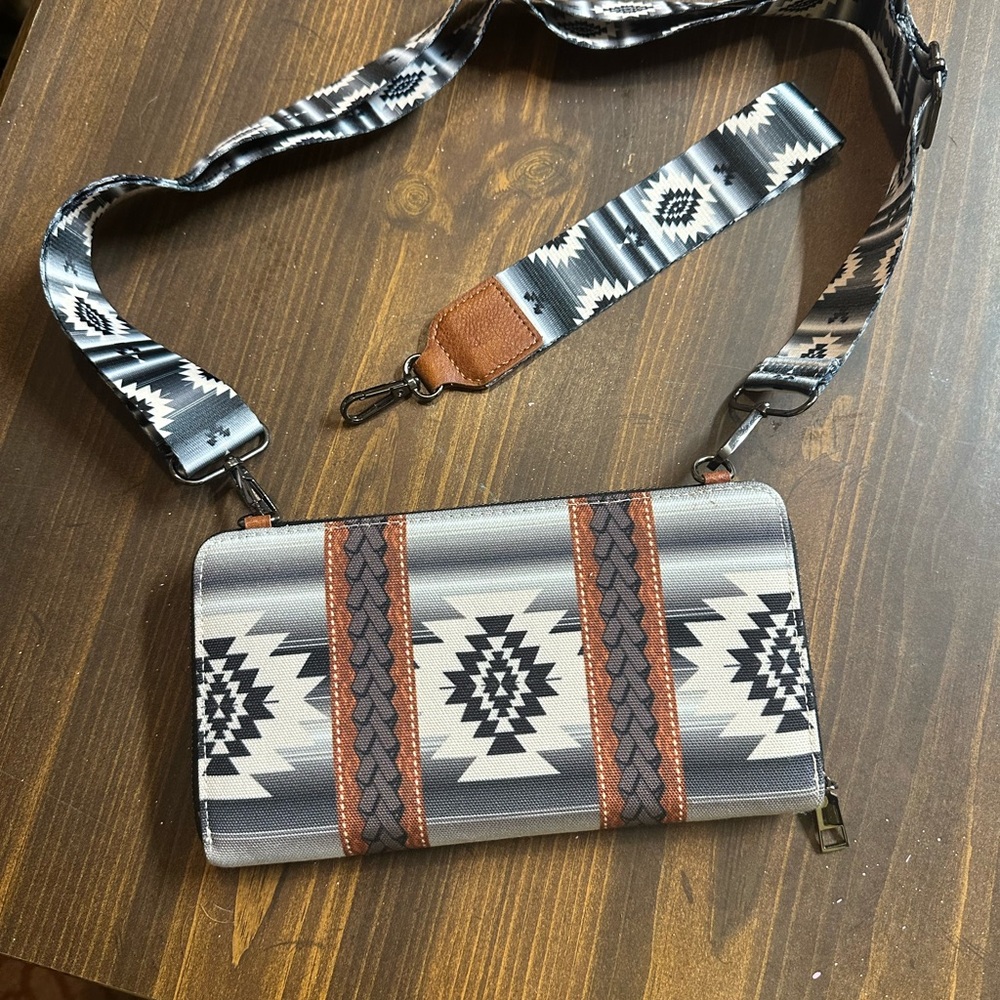 Stylish Gray and Brown Women's Bag